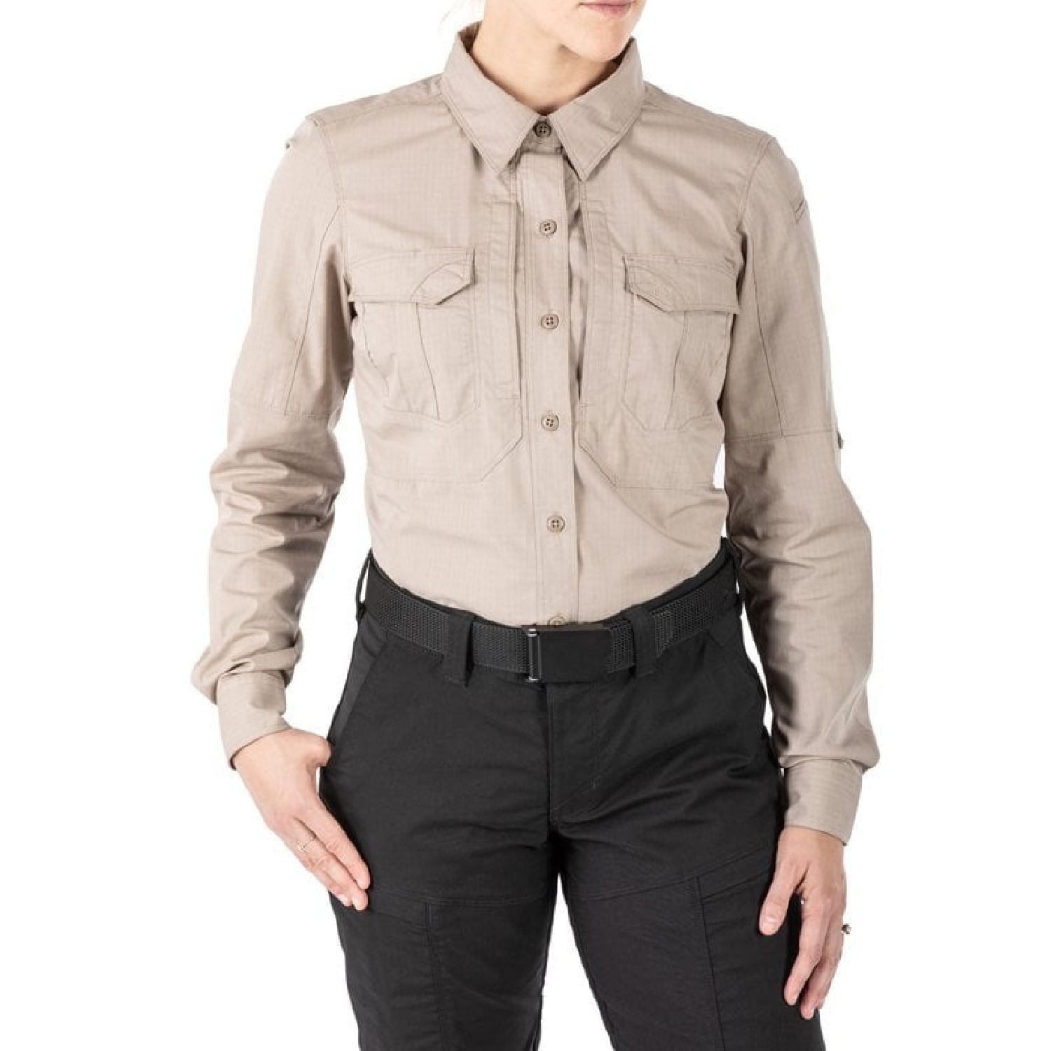 5.11 STRYKE SHIRT KHAKI BAYAN GOMLEK L