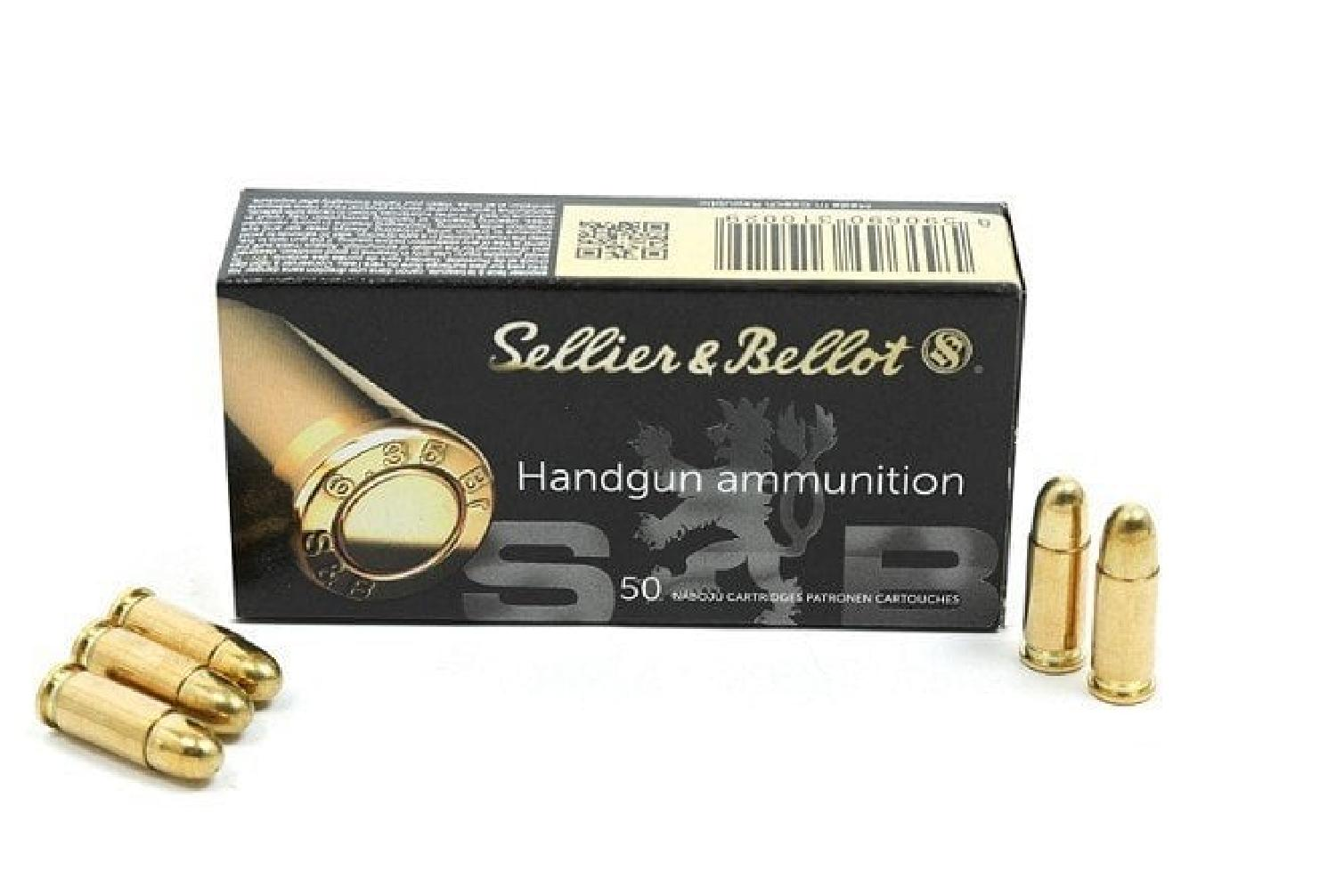 6.35 MM (25 ACP) SELLIER BELLOT (FMJ-50 GRN) TABANCA FİŞEĞİ
