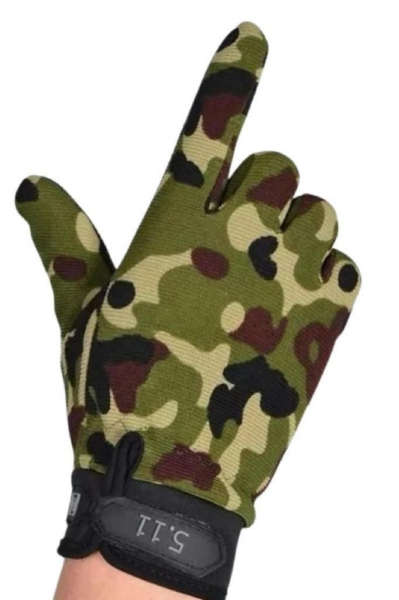 Single Sword 5.11 Taktik Eldiven - Kamuflaj