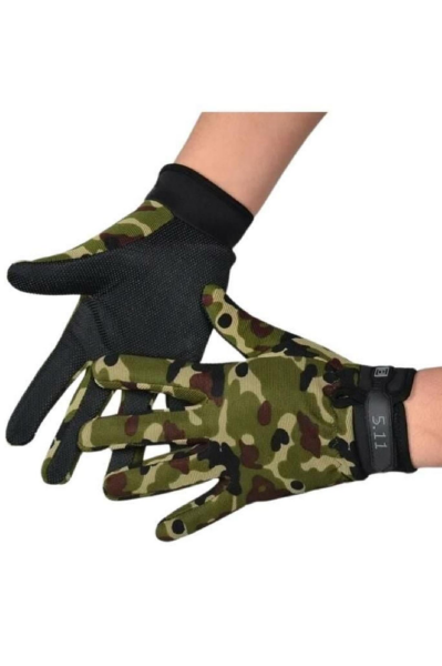 Single Sword 5.11 Taktik Eldiven - Kamuflaj