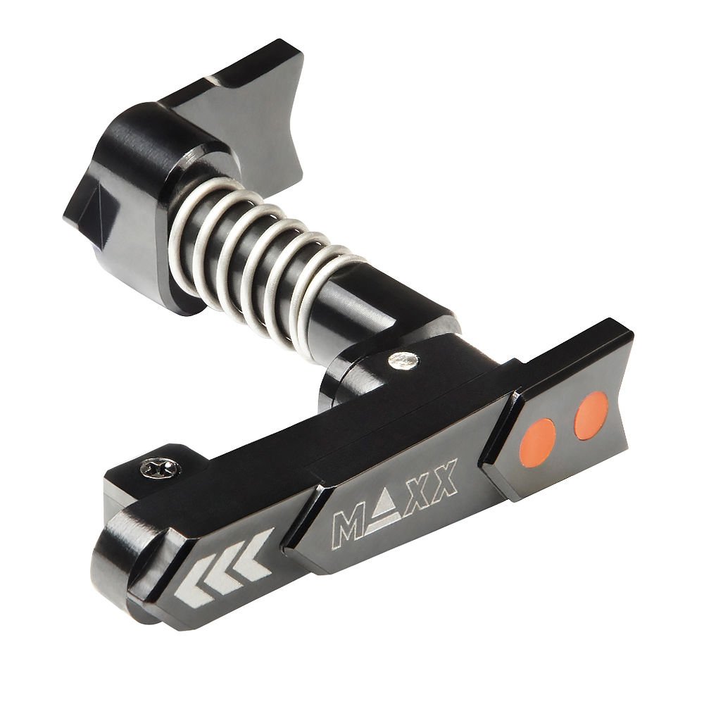 MAXX CNC ALUMİNUM ADVANCED MAGAZİNE RELEASE (STYLE A) SIYAH ŞARJÖR MANDALI MX-MAR001SAB