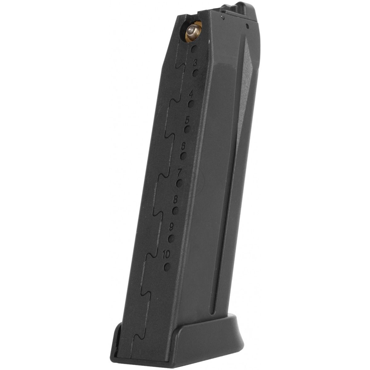UMAREX 28rd Metal Magazine for H&K HK45 GBB Pistol Şarjör  -Siyah UMAREX-1-MAG-HK45-28