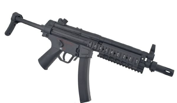 Golden Eagle SWAT MP5 RAS A3 SMG Siyah AEG Airsoft Tüfek
