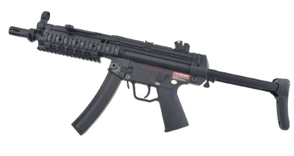 Golden Eagle SWAT MP5 RAS A3 SMG Siyah AEG Airsoft Tüfek