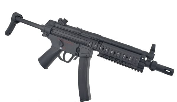 Golden Eagle SWAT MP5 RAS A3 AEG SMG Airsoft Tüfek Siyah - GOL-AEG-6855