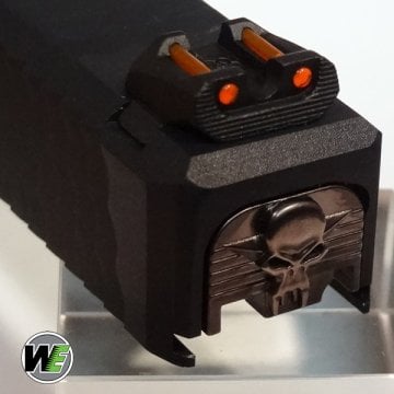 WE G19 T5 GBB AIRSOFT TABANCA BK SLIDE / SV BARRREL / BK FRAME