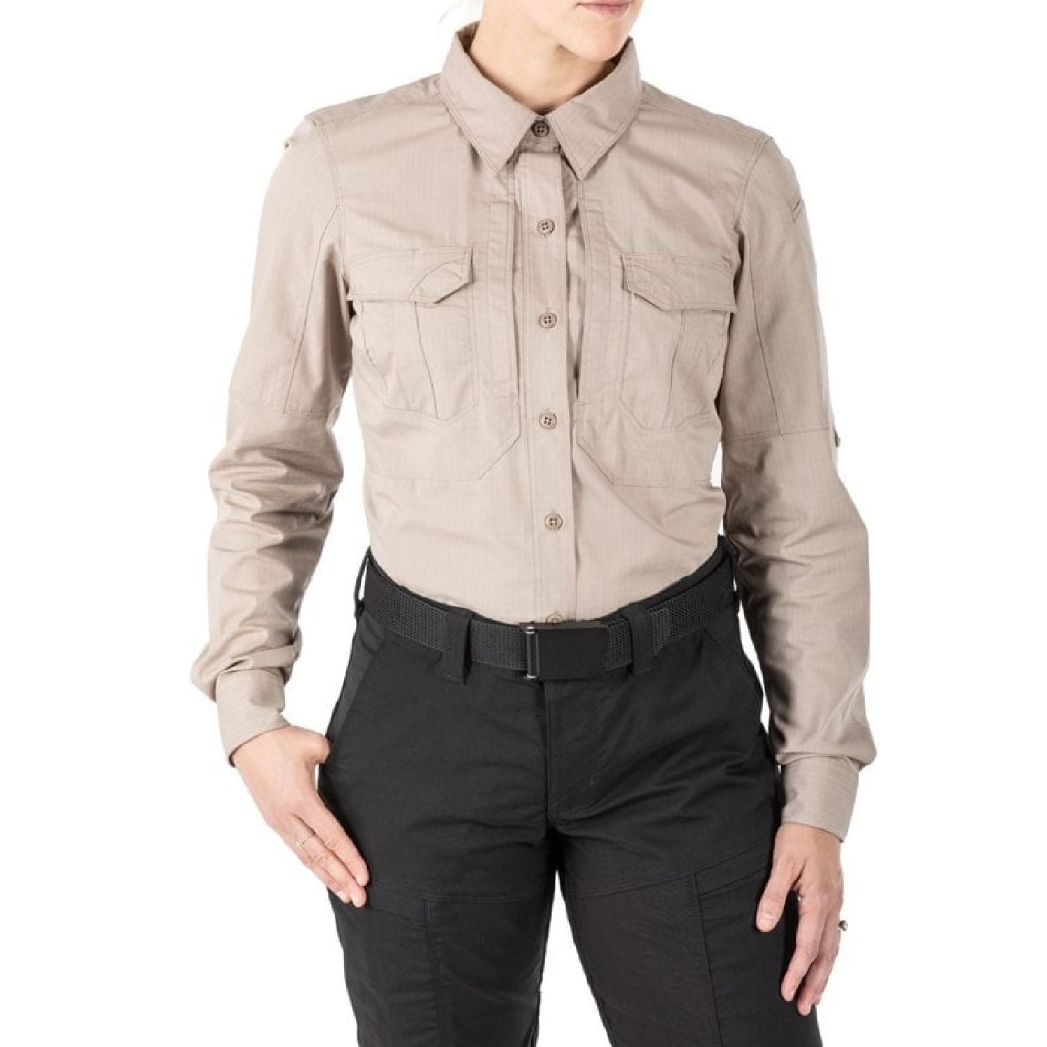 5.11 STRYKE SHIRT KHAKI BAYAN GOMLEK S