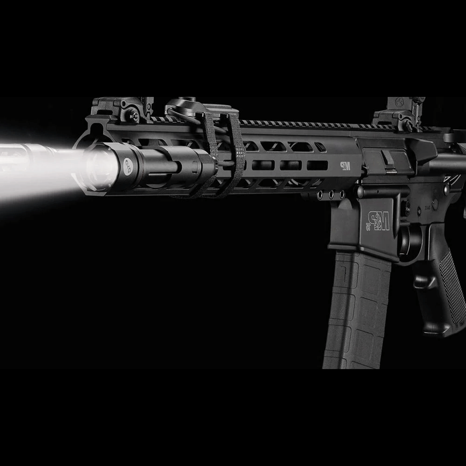 CRIMSON TRACE Raylı Uzun Silahlar İçin CWL-202 Taktik 900 Lümen El ve Tüfek Feneri