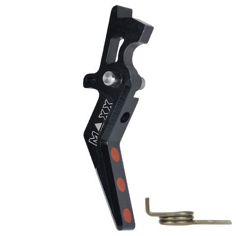 MAXX CNC Aluminum Advanced Trigger (Style A) (Black) ARSOFT TETIK SIYAH MX-TRG001SAB