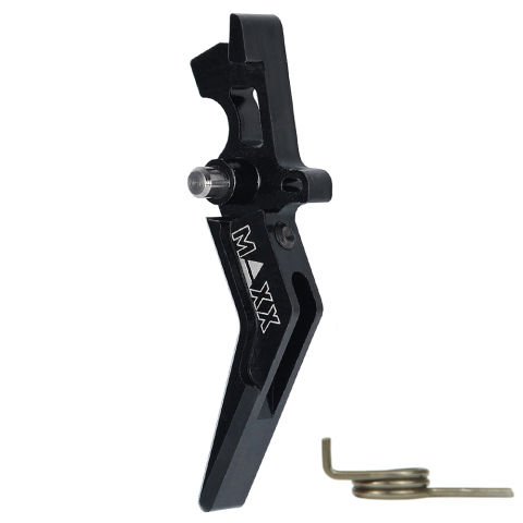 MAXX CNC Aluminum Advanced Trigger (Style A) (Black) ARSOFT TETIK SIYAH MX-TRG001SAB