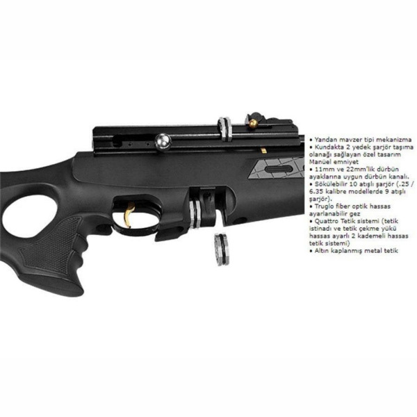 HATSAN BT-65 SB ELİTE QE 5.5mm PCP Havalı Tüfek