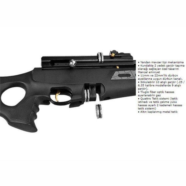HATSAN BT-65 SB ELİTE QE 5.5mm PCP Havalı Tüfek