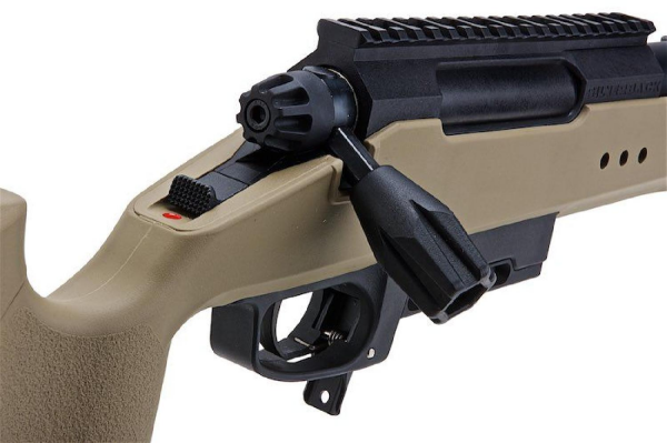 Silverback TAC-41PS Classic Polimer Dipçik Sport Version Sniper Bolt Action Airsoft Tüfek – Çöl (SBA-T41PS-FDE)