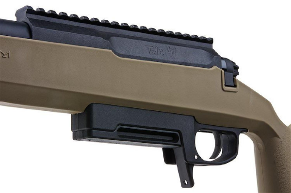 Silverback TAC-41PS Classic Polimer Dipçik Sport Version Sniper Bolt Action Airsoft Tüfek – Çöl (SBA-T41PS-FDE)