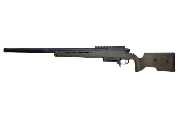 Silverback TAC-41PS Classic Polimer Dipçik Sport Version Sniper Bolt Action Airsoft Tüfek – Yeşil (SBA-T41PS-OD)