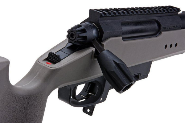 Silverback TAC-41PS Classic Polimer Dipçik Sport Version Sniper Bolt Action Airsoft Tüfek – Gri (SBA-T41PS-WG)