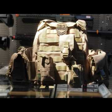ISG TACTICAL 12 CEPLİ HÜCUM YELEĞİ - TAN RENGİ