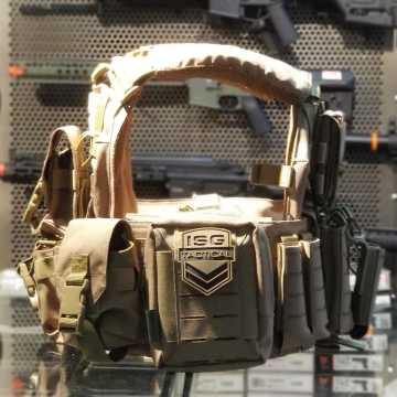 ISG TACTICAL 12 CEPLİ HÜCUM YELEĞİ - TAN RENGİ