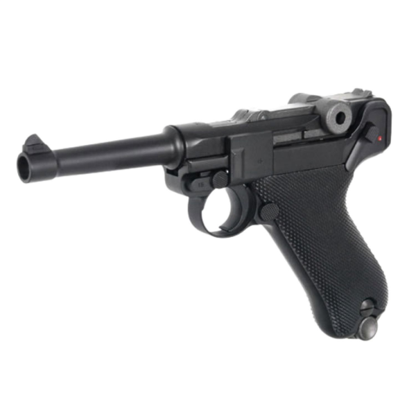WE MAKARALI PARABELLUM 4'' KISA SIYAH AIRSOFT TABANCA P08