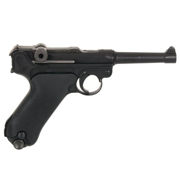 WE MAKARALI PARABELLUM 4'' KISA SIYAH AIRSOFT TABANCA P08