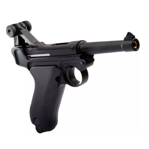 WE MAKARALI PARABELLUM 4'' KISA SIYAH AIRSOFT TABANCA P08