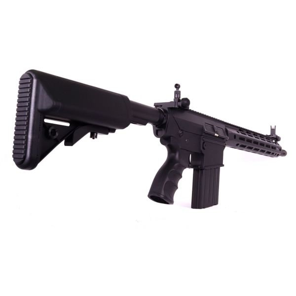Golden Eagle Metal SR25K URX4 14.5'' M-Lok AEG Rifle with Mosfet Airsoft Tüfek - Siyah