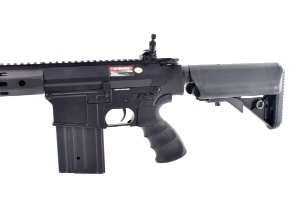 Golden Eagle Metal SR25K URX4 14.5'' M-Lok AEG Rifle with Mosfet Airsoft Tüfek - Siyah