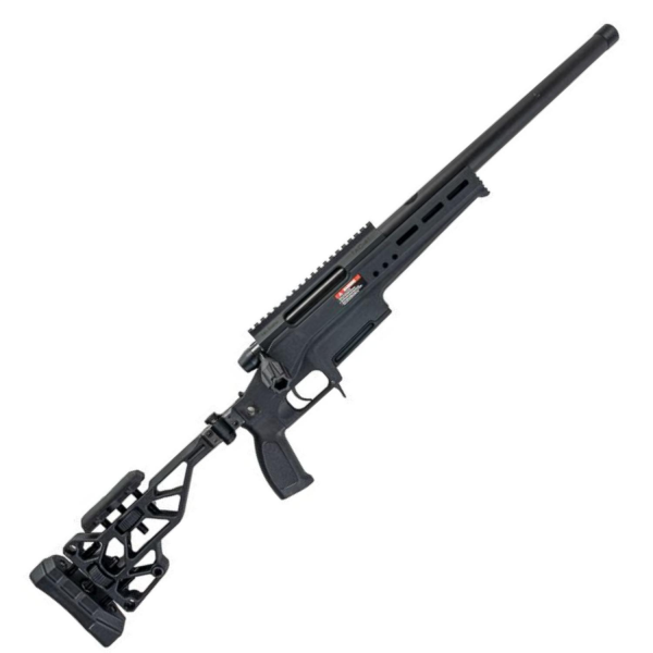 Silverback TAC 41 L Lite Chassis & Katlanır Dipçik Airsoft Bolt Action Tüfek (Siyah)