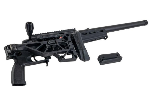 Silverback TAC 41 L Lite Chassis & Katlanır Dipçik Airsoft Bolt Action Tüfek (Siyah)