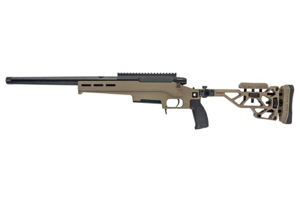 Silverback TAC 41 L Lite Chassis & Katlanır Dipçik Airsoft Bolt Action Tüfek (FDE)