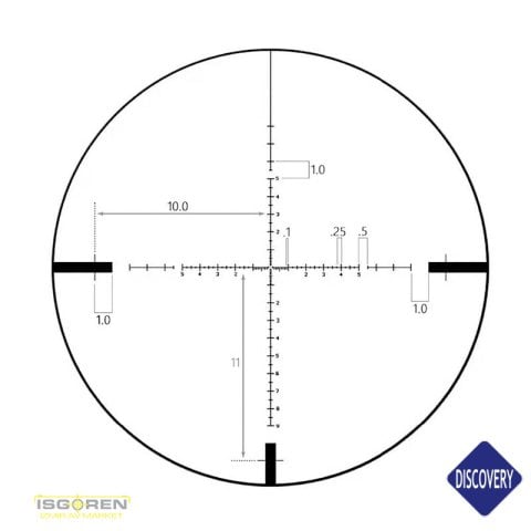 Discovery VT-T 4.5-18X44SFVF DLT MIL 30MM Tüfek Dürbünü