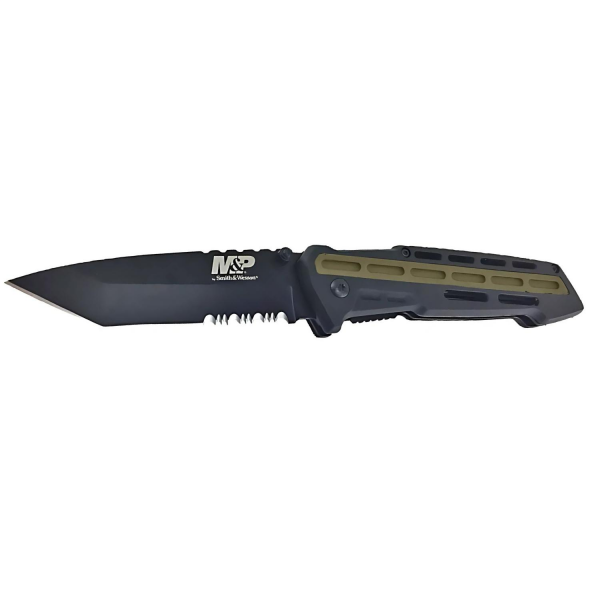 Smith Wesson® M&P AR Overmold LinerLock Siyah Haki Taktik Çakı 1100083