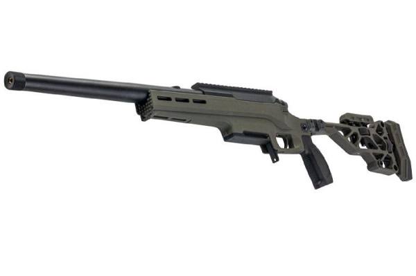 Silverback TAC 41 L Lite Chassis & Katlanır Dipçik Airsoft Bolt Action Tüfek Yeşil (OD)
