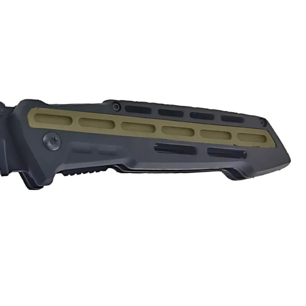 Smith Wesson® M&P AR Overmold LinerLock Siyah Haki Taktik Çakı 1100083