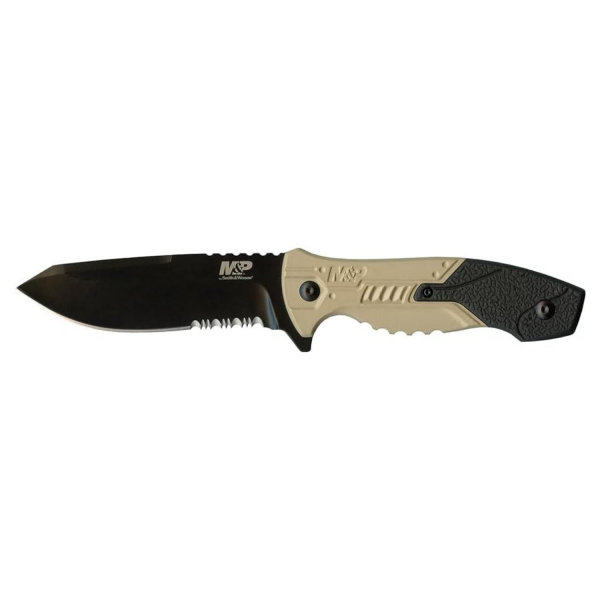 Smith Wesson® M&P Full Tang Fixed Blade Çöl rengi Taktik Bıçak SWMPF2CSCP