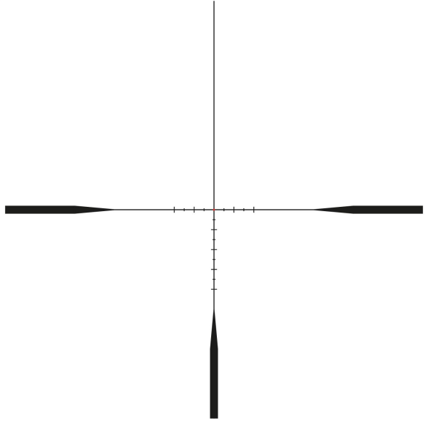 HAWKE Frontier 30mm SFP FD 1-10x24 (Mil FD 10x Reticle) Tüfek Dürbünü 18410