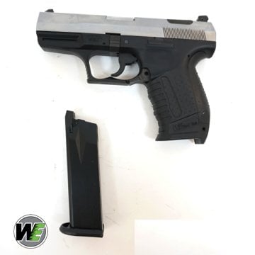 WE 99 FULL METAL Airsoft WALTHER SILVER Airsoft Tabanca