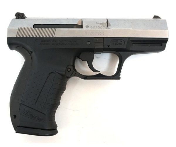 WE 99 FULL METAL Airsoft WALTHER SILVER Airsoft Tabanca