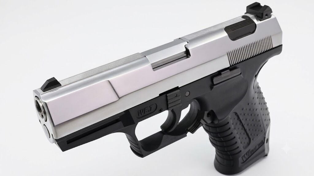 WE WALTHER P99 SILVER GBB Airsoft Tabanca
