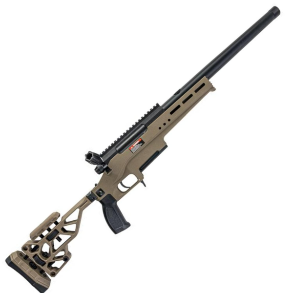 Silverback TAC 41 LS Lite Sport Version Chassis & Katlanır Dipçik Airsoft Bolt Action Tüfek (FDE)