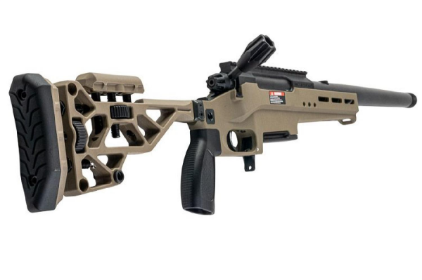 Silverback TAC 41 LS Lite Sport Version Chassis & Katlanır Dipçik Airsoft Bolt Action Tüfek (FDE)