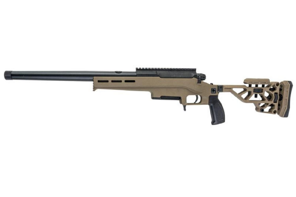 Silverback TAC 41 LS Lite Sport Version Chassis & Katlanır Dipçik Airsoft Bolt Action Tüfek (FDE)