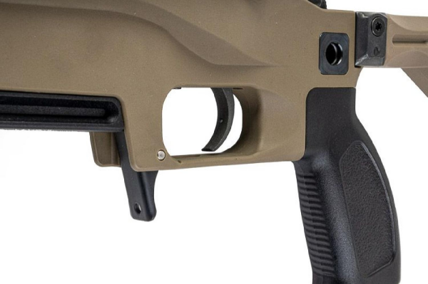 Silverback TAC 41 LS Lite Sport Version Chassis & Katlanır Dipçik Airsoft Bolt Action Tüfek (FDE)