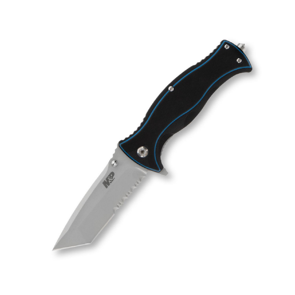 Smith Wesson® M&P OFFICER Folding Knife Plain Edge G10 Tanto 1117204