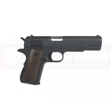 AW CUSTOMS COLT LISANSLI 1911A1 GBB AIRSOFT TABANCA - SİYAH