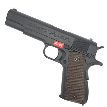 AW CUSTOMS COLT LISANSLI 1911A1 GBB AIRSOFT TABANCA - SİYAH