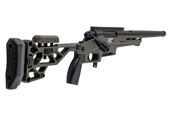 Silverback TAC 41 LS Lite Sport Version Chassis & Katlanır Dipçik Airsoft Bolt Action Tüfek Yeşil (OD)