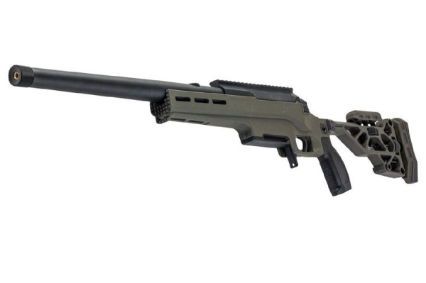 Silverback TAC 41 LS Lite Sport Version Chassis & Katlanır Dipçik Airsoft Bolt Action Tüfek Yeşil (OD)