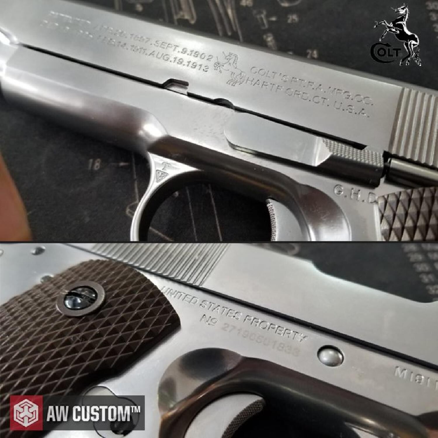 Cybergun COLT 1911 Lisanslı GBB AIRSOFT TABANCA - GÜMÜŞ RENK