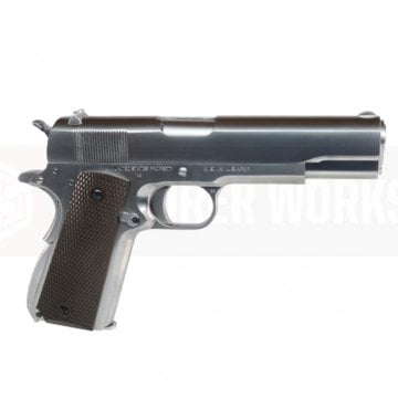 AW CUSTOMS COLT LISANSLI 1911A1 GBB AIRSOFT TABANCA - GÜMÜŞ RENK
